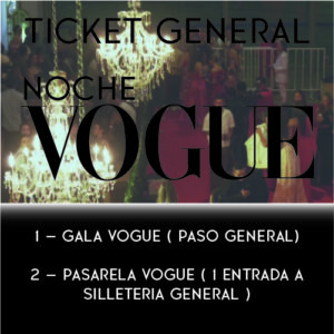 Ticket General 2 momentos